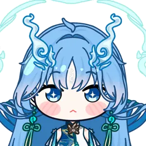 雾雪清宵表情包 N04_左顾右盼